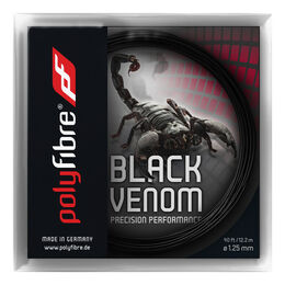 Corde Da Tennis Polyfibre Black Venom 12,2m schwarz